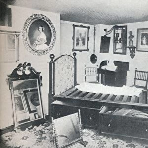 Bedstead and Furniture of the Room Occupied by Princess Victoria at Broadstairs, c1899, (1901). Artist: Swaine & Co