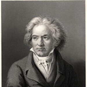 Beethoven, 19th century. Artist: William Holl