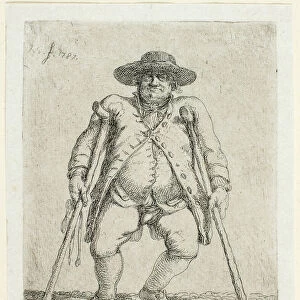 Beggar Man, 1787. Creator: Jean Pierre Norblin