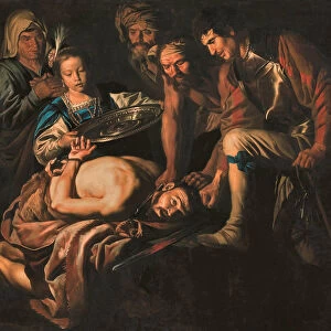 The Beheading of Saint John the Baptist, ca 1640-1645. Creator: Stomer, Matthias (ca