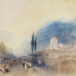 Bellinzona, 1842. Creator: JMW Turner