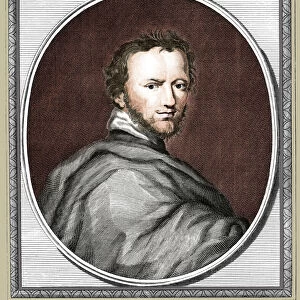 Ben Jonson, English dramatist, poet and actor, (1785). Artist: Goldar