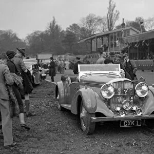 Bentley open 4-seater tourer owned by Sir Malcolm Campbell at Crystal Palace, 1939