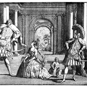 Berenstat, Cuzzoni and Senesino c1725. Artist: William Hogarth