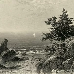 On the Beverly Coast, Massachusetts, 1874. Creator: Samuel Valentine Hunt