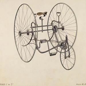 Bicycle, c. 1936. Creator: Harry G Aberdeen