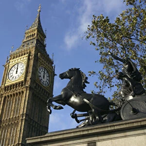 Big Ben stopped, Palace of Westminster, London, 2005