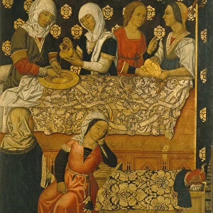 The Birth of Saint Stephen. Artist: Vergos Family (active End of 15th cen. y)