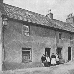 Birthplace of JM Barrie (1860-1937), Scottish playwright and novelist, Kirriemuir, Angus, Scotland