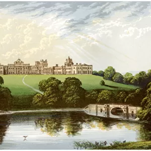 Blenheim Palace, Oxfordshire, home of the Duke of Marlborough, c1880