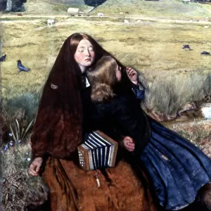 The Blind Girl, 1856. Artist: John Everett Millais