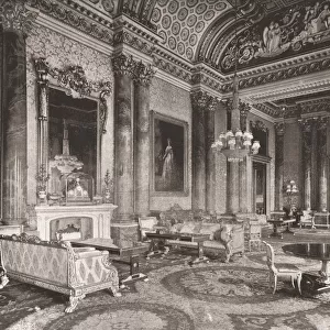 The Blue Drawing Room, Buckingham Palace, London, 1894. Creator: Unknown