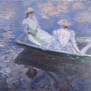 On the Boat, 1887. Artist: Monet, Claude (1840-1926)