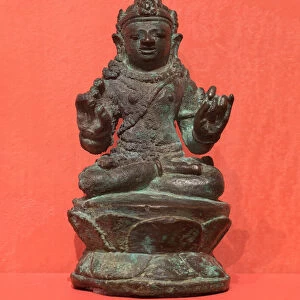 Bodhisattva with Hands in Gesture of Teaching (Vitarkamudra), 9th / 10th century