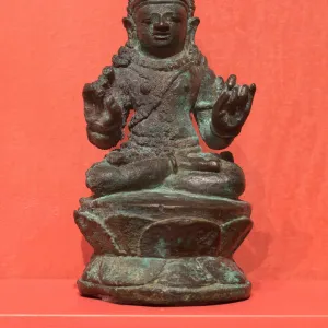 Bodhisattva with Hands in Gesture of Teaching (Vitarkamudra), 9th / 10th century