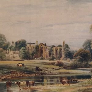Bolton Abbey and Rectory, 1846, (1935). Artist: Peter de Wint