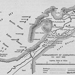 The Bombardment of Alexandria: Sketch Map, 1902