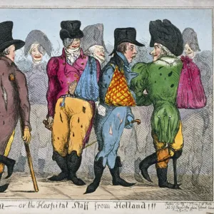 The Bond Street battalion - or hospital staff from Holland!!!, 1799