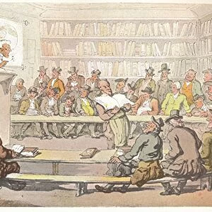 A Book Auction, c1810. Artists: Otto Limited, Thomas Rowlandson