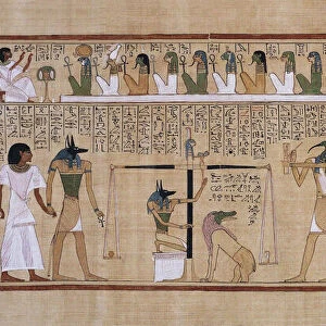 The Book of the Dead of Hunefer, ca 1450 BC
