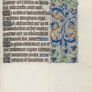Book of Hours (Use of Rouen): fol. 121r, c. 1470. Creator: Master of the Geneva Latini (French