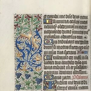 Book of Hours (Use of Rouen): fol. 75v, c. 1470. Creator: Master of the Geneva Latini (French