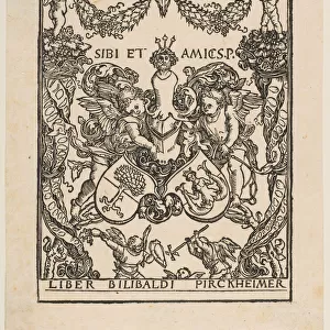 The Book Plate of Wilibald Pirckheimer. n. d. Creator: Albrecht Durer