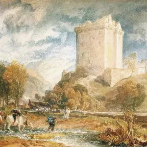 Borthwick Castle, 1818. Creator: JMW Turner