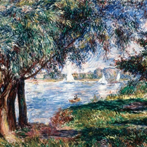 Bougival, 1888. Creator: Renoir, Pierre Auguste (1841-1919)