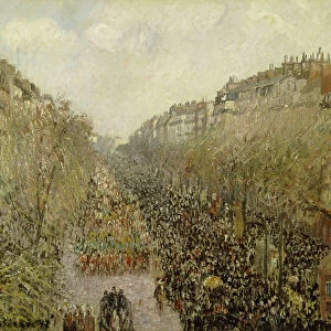 Boulevard Montmartre: Mardi Gras, 1897