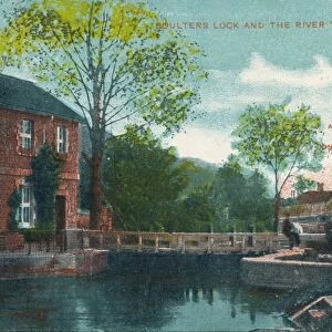 Boulters Lock and the River Thames, c1910