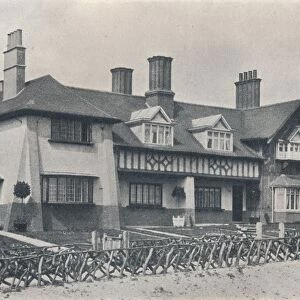 Bournville: cottages in Holly Grove by WA Harvey, c1900 (1901-1902)