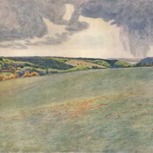 Box Hill and Ranmore from Tot Hill, 1913, (1914). Artist: Jamess Ogilvy
