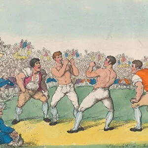Boxing Match for 200 Guineas, Betwixt Dutch Sam and Medley Fought 31 May 1810