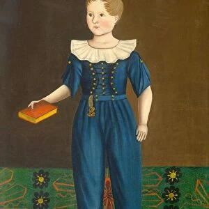Boy in Blue, c. 1820 / 1830. Creator: Unknown