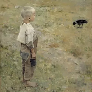 Boy with a Crow, 1884