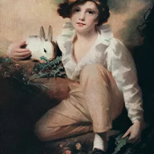 Boy with Rabbit, c1814 (1912). Artist: Henry Raeburn