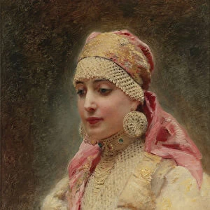 Boyars Wife. Artist: Makovsky, Konstantin Yegorovich (1839-1915)
