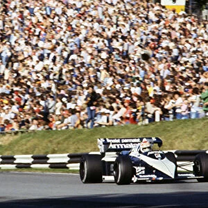 Brabham BT52 GP of Europe Brands Hatch 1983, Nelson Piquet. Creator: Unknown