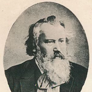 Brahms. 1893, (1895). Artist: Charles Olivier de Penne