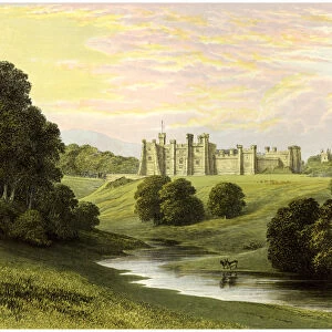 Brancepeth Castle, Lord Boyne, c1880