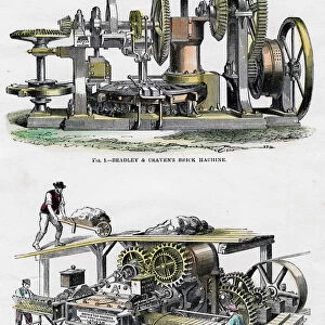 Brick machines, 19th century