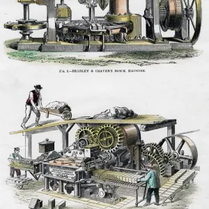 Brick machines, 19th century