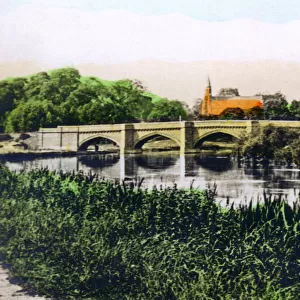 Bridge over the River Thames at Clifton Hampden, 1926. Artist: Cavenders Ltd