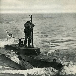 British X-Craft midget submarine, World War II, 1945. Creator: Unknown