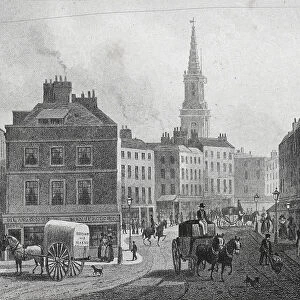 Broad Street, Bloomsbury, London, 1831. Artist: William Woolnoth