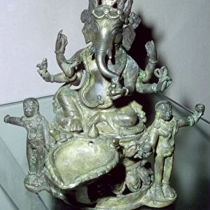 Bronze figure of the Hindu god Ganesh