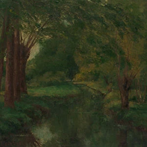 A Brook in a Clearing (possibly Brook, Valley of Fontcouverte; Study ), probably 1862
