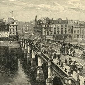 The Broomielaw Bridge, Glasgow, 1898. Creator: Unknown
