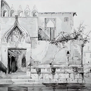 Building in Venice, 1878. Creator: Louis Michel Eilshemius